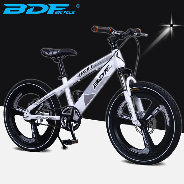 Selfree Mountain Bike with Disc Brake for Children Single Speed Bicycle Gift Riding without Obstruction Stable 16 18 20 Inch